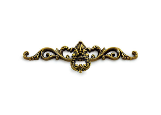 Les tractions en laiton antiques polonaises de meubles d'or manipulent le style longtemps anti- 170mm rouillé de mode