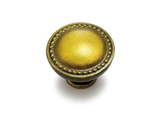 Boutons de porte d'or de cuisine et boutons de cuisine de poignées et boutons de tiroir de Cabinet de poignées