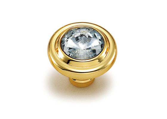 Boutons d'or de meubles et boutons de cuisine de poignées et boutons de tiroir de Cabinet de poignées